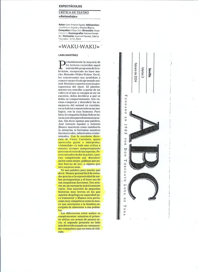 Críticas de Animalaje — imagen 2