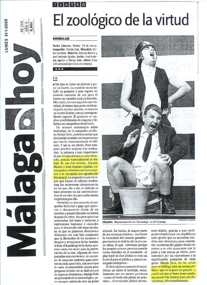 Críticas de Animalaje — imagen 5