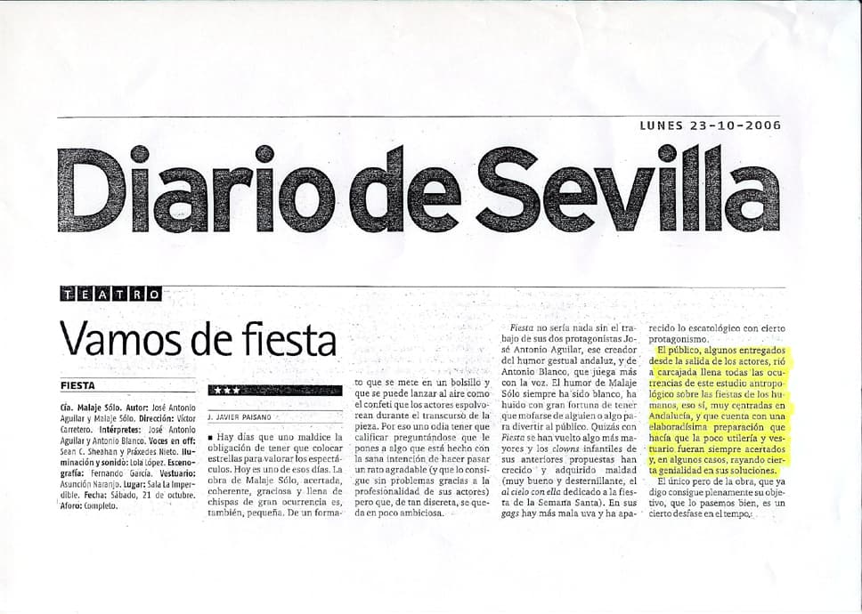 Críticas de Fiesta — imagen 2