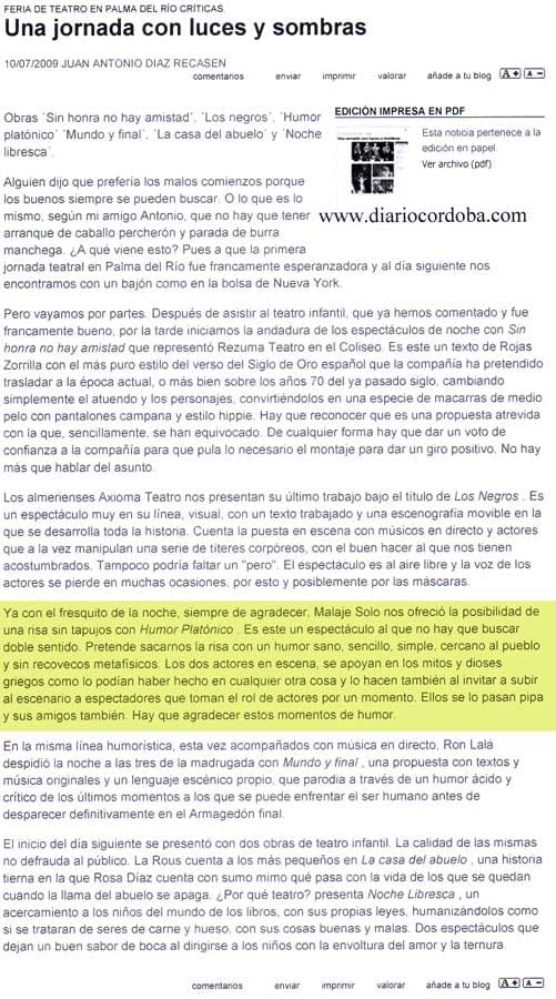 Críticas de Humor Platónico — imagen 1