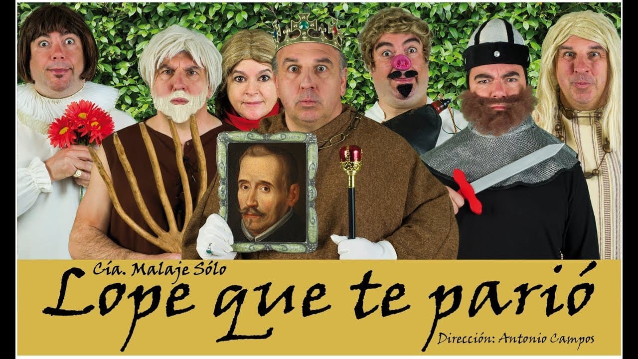 Cartel de Lope que te parió